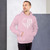 U.S. Flag Heart (White) Unisex Hoodie