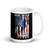 Salute the Flag, Back the Badge (Police Blue Line) Mug