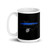 Love the Badge (Police Blue Line) Mug