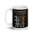 I Stand Behind the Heroes (Police Blue Line) Mug