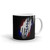 Police Flag (Thin Blue Line) Mug