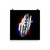 Police Flag (Police Thin Blue Line) Poster