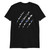 Scratches (Police Blue Line) Short-Sleeve Unisex T-Shirt