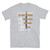I Stand behind the Heroes (Police Blue Line) Short-Sleeve Unisex T-Shirt