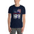 True Blue American (Police Blue Line) Short-Sleeve Unisex T-Shirt
