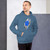 K9 Unit (Paw) (Police Blue Line) Unisex Hoodie
