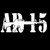 AR 15 Rifle Decal