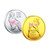 Sexy Woman Heads/Tails Challenge Coin