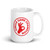 Circle Game Champion White glossy mug
