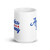 America Strong White glossy mug