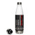 Veteran of the United States Marines Stainless Steel Water Bottle