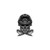 Skull Soldier Bubble-free sticker