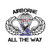 505 Airborne All the Way Bubble-free sticker