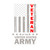 Veteran of the United States Army Bubble-free sticker