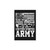 Proud Veteran of the US Army Bubble-free sticker