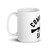 Communist Safari White glossy mug