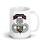 75th Ranger Regiment (Wings) White glossy mug