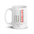 Custom Unit Veteran White glossy mug