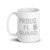 Proud FL Guard White glossy mug