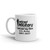 Custom Retired Military White glossy mug