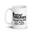 Custom Retired Military White glossy mug