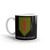 1st Infantry Division White glossy mug