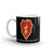 25th Infantry Division White glossy mug