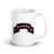 3d Ranger Bn White glossy mug