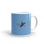 A-10 White glossy mug