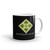 4th Infantry Division White glossy mug