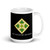 4th Infantry Division White glossy mug