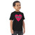 Mom Heart Toddler jersey t-shirt