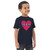 Mom Heart Toddler jersey t-shirt