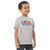 USA Born and Raised Toddler jersey t-shirt