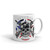 Veteran (Skull & Cross Rifles) White glossy mug