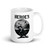 Heroes White glossy mug