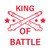 King of Battle Bubble-free stickers