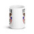 101st Airborne Veteran (American Eagle 2) White glossy mug