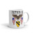 1st Cavalry Veteran (American Eagle 2) White glossy mug