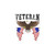 Veteran (American Eagle) Bubble-free stickers