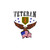 1st Infantry Veteran (American Eagle) Bubble-free stickers