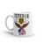 1st Infantry Veteran (American Eagle) White glossy mug
