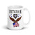 2nd Infantry Veteran (American Eagle) White glossy mug
