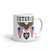 2nd Infantry Veteran (American Eagle 2) White glossy mug