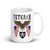2nd Infantry Veteran (American Eagle 2) White glossy mug