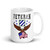 3rd Infantry Veteran (American Eagle) White glossy mug