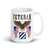 3rd Infantry Veteran (American Eagle 2) White glossy mug