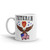 25th Infantry Veteran (American Eagle) White glossy mug