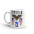 173rd Airborne Veteran (American Eagle 2) White glossy mug