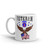 10th Mountain Veteran (American Eagle) White glossy mug